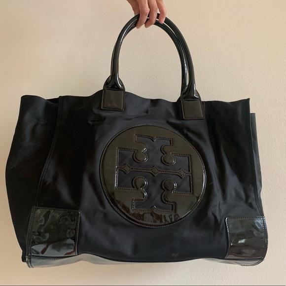 Tory Burch Women’s Ella Patent Tote Bag - Picture 2 of 2